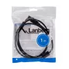 Lanberg CA-USBA-11CC-0010-BK USB-kaapeli 1 m 2.0 USB B musta