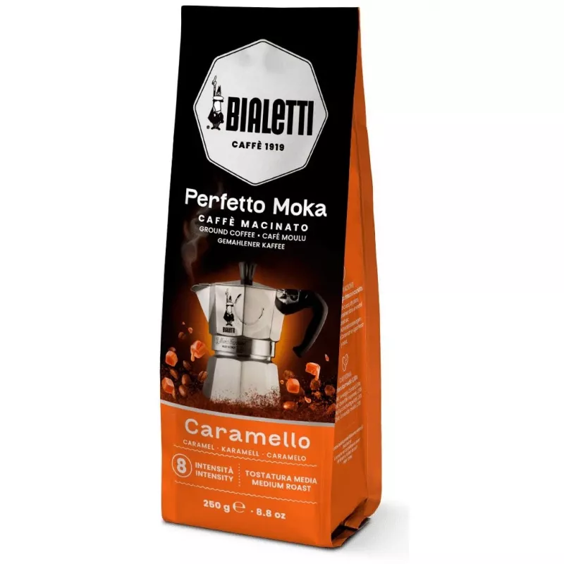Jauhettu kahvi Bialetti Perfetto Moka Carmello 250 g