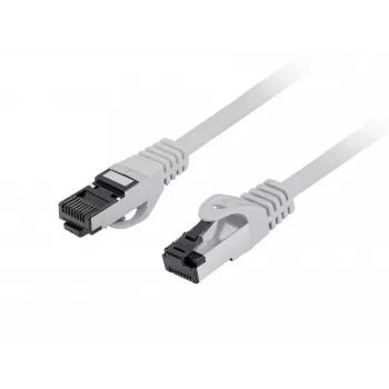 Verkkokaapeli LANBERG Cat8.1 S/FTP (S-STP) RJ-45–RJ-45 harmaa 3 m