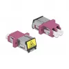 Kuitukytkin DeLOCK 86901 LC Duplex naaras LC Duplex naaras Multimode violetti