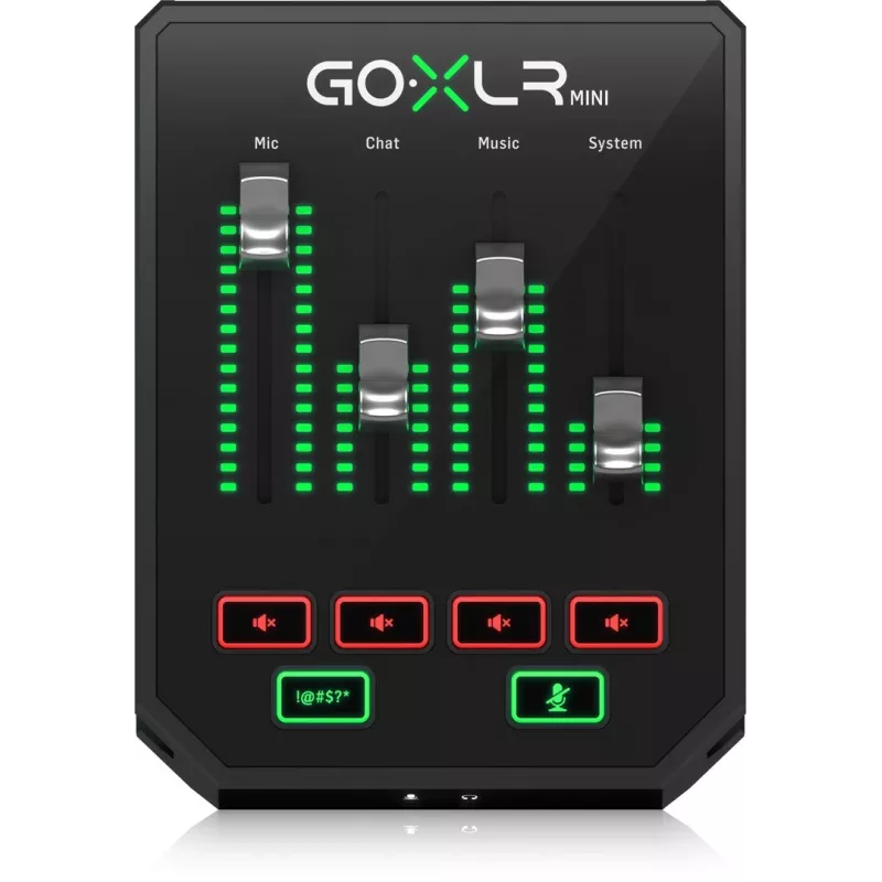 TC Helicon Go XLR Mini - mikseri ja audiokäyttöliittymä