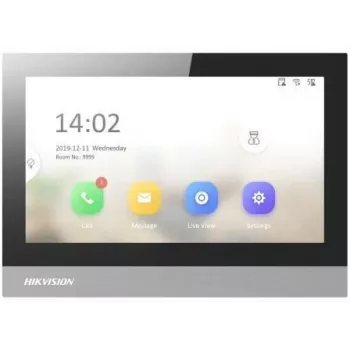 Ovipuhelinjärjestelmän näyttö Hikvision DS-KH8380-WTE1 7