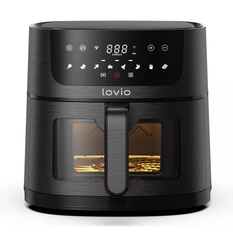 Lovio LVAF002BK PureFry XL Smart 6L musta