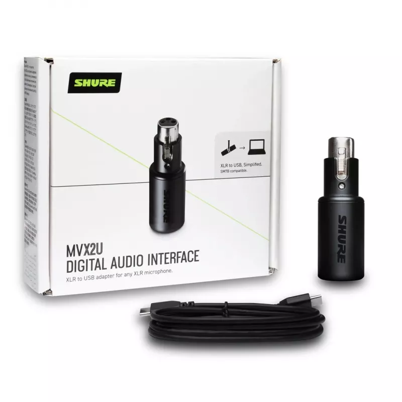 Shure MVX2U - digitaalinen ääniliitäntä