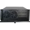 Palvelinkotelo Inter-Tech IPC 4U-4129L rack metalli hopea