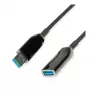 ROLINE USB3.2 Gen1 aktiivinen AOC-kaapeli ST/ST 10 m – kaapeli – digitaalinen/data – 10 m (12.04.1075)