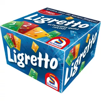 Ligretto, korttipeli sininen