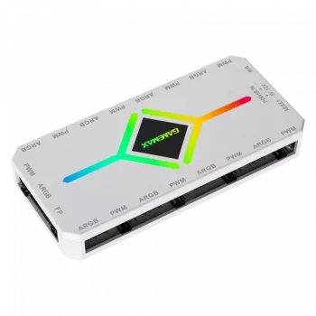 Gamemax | kaukosäädin | V4.0 ARGB PWM HUB BK | valkoinen | Gamemax