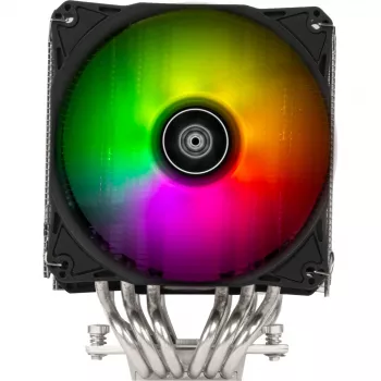 SilverStone Hydrogon D120 ARGB - prosessorin ilmajäähdytin - (yhteensopivuus: LGA1156, LGA1155, LGA2011, LGA1150, LGA1151, AM4, LGA2066, LGA1200, LGA1152, LGA1700)
