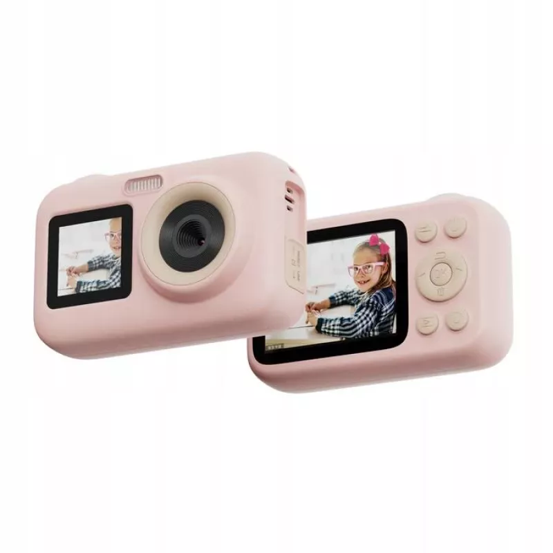 Toimintakamera SJCam Funcam+ Pink 1080p vedenpitävä, SJCam PLUS PINK