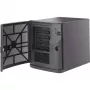 Tietokonekotelo Supermicro CSE-721TQ-350B2 Mini Tower musta