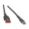 Tracer 47487 USB A - Type-C M/M 1m kaapeli harmaa