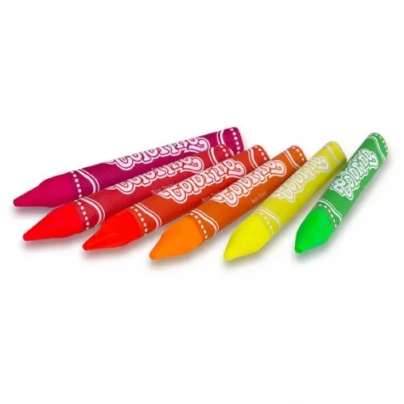 Colorino Kids neon-vahaliidut 6 väriä