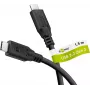 Goobay USB-C -kaapeli USB 3.2 100 W 10 Gbit/s Power Delivery 1,5 m - -liitin> (74201)
