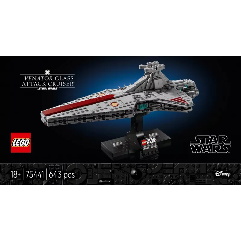LEGO STAR WARS 75441 Venator-luokan risteilijä