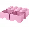 LEGO Brick Drawer 8 pinkki, säilytyslaatikko pinkki