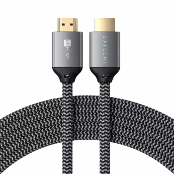 Satechi ST-8KHC2MM - 2 m - HDMI tyyppi A (Standard) - HDMI tyyppi A (Standard) - harmaa