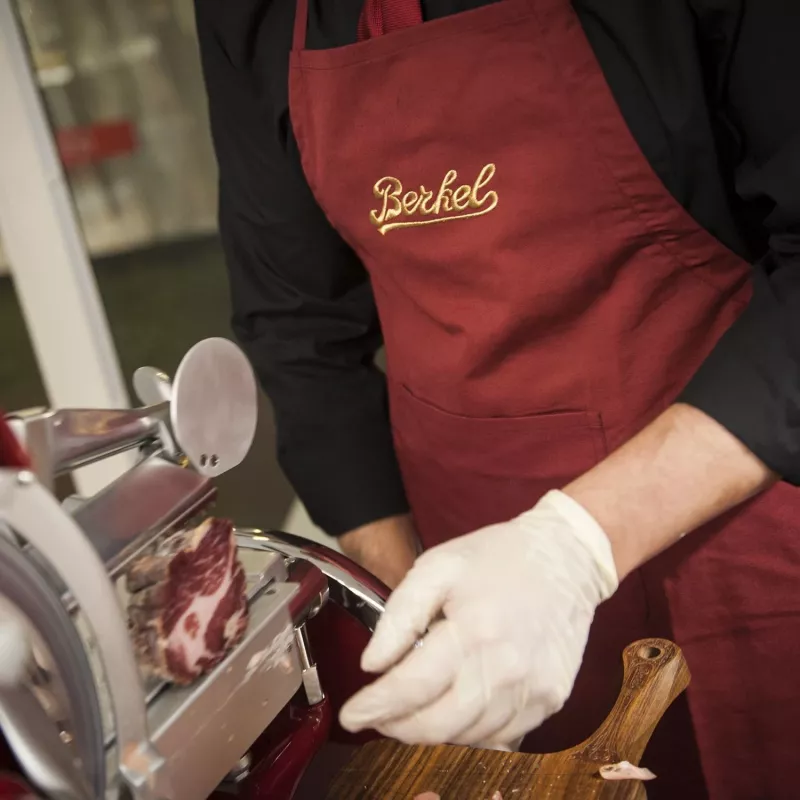 Keittiöesiliina Berkel DV7700 unisex punainen puuvilla