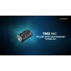 Avaimenperä-taskulamppu Nitecore TINI3 musta 600 lm USB ladattava