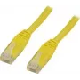 Verkkokaapeli Deltaco UTP Cat6 RJ-45 RJ-45 3 m keltainen