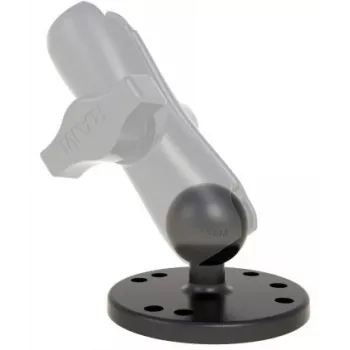 RAM RAM-B-202U - pallonivel - musta Powder Coat - P/N: RAM-B-103U, RAM-B-201U-C, RAP-B-166-A-DU1