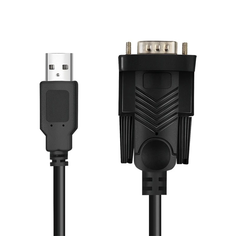 LogiLink AU0048A sarjakaapeli musta 1,5 m USB A DB-9