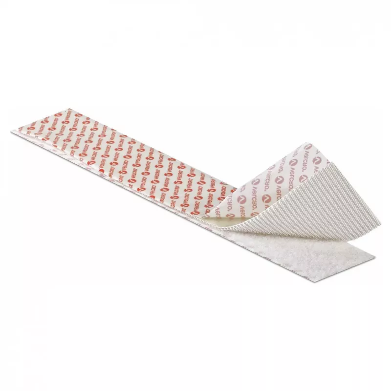 VELCRO tarranauha erittäin vahva itseliimautuva, koukku & silmukka 50 mm x 2,5 m valkoinen