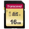 Flash-muisti Transcend 16GB SDHC UHS-I 500S