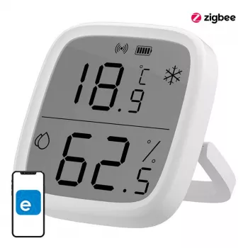 Sonoff ZigBee sisälämpötila- ja kosteusanturi SNZB-02D langaton paristo CR2450