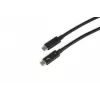 Thunderbolt-kaapeli Lenovo 4Z51A40455 — 2 m, 40 Gbit/s, uros-uros, musta