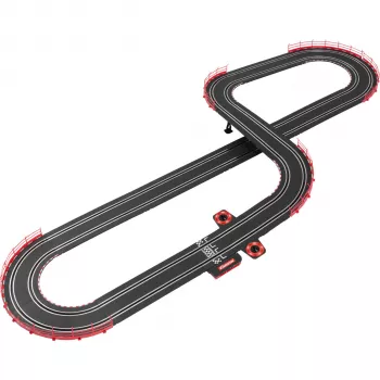 Kilparata CARRERA GO!!! Champion's Racing — Slotcar-setti, mittakaava ja tekniset tiedot valmistajan ilmoituksen mukaan
