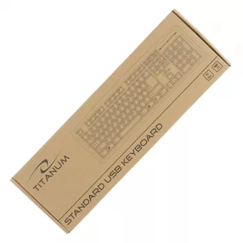 Titanum TK101 näppäimistö USB musta