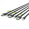 Lightning-kaapelisarja Green Cell KABGCSET04 30cm 120cm 200cm