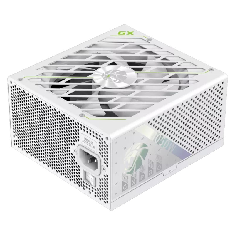 Gamemax-virtalähde, 80 PLUS, Gold | GX PRO 1050G WH | 1050 W