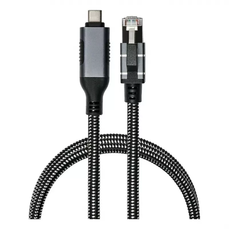Good Connections Ethernet-kaapeli USB-C RJ45, antrasiitti, 0,5 m