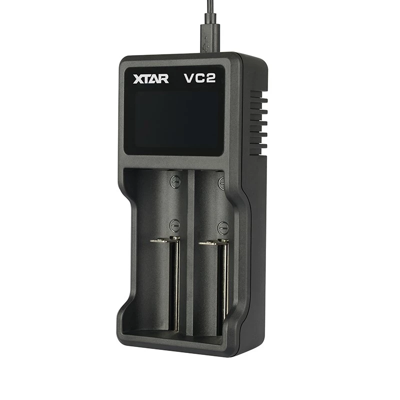 XTAR VC2 kotitalousparistojen USB-laturi