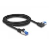 Verkkokaapeli DeLOCK RJ45 Cat.6A S/FTP 2 m musta