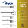 Akyga AK-U4-400 Ultimate 400 W ATX-virtalähde, 80 PLUS Bronze, aktiivinen PFC, 120 mm tuuletin