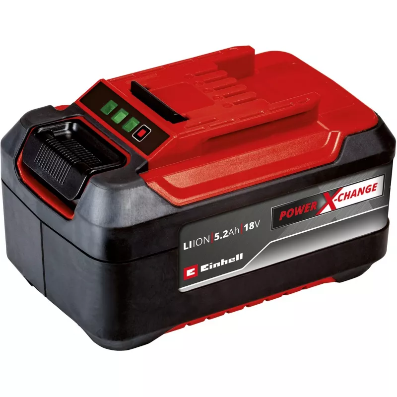 Einhell 4512114 PXC-Plus aloituspakkaus, 5,2 Ah:n akku ja 4 A:n pikalaturi, 18 V