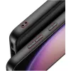 nevox StyleShell NYLO 2469 kotelo Samsung Galaxy S25+ -puhelimelle, polykarbonaatti/TPU/nailon, musta
