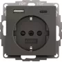 gira SCHUKO USB-virtalähde 2f System 55 malli 245928