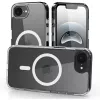 Nevox StyleShell SHOCKFlex - iPhone 16e/17e MagSafe-yhteensopiva läpinäkyvä
