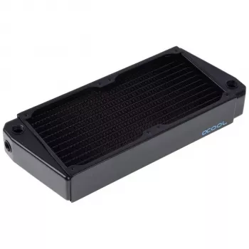 Alphacool NexXxoS XT45 - jäähdytyslohko - messinki - kupari - teräs - musta - 1/4 - 1,5 bar - 12 cm (14234)