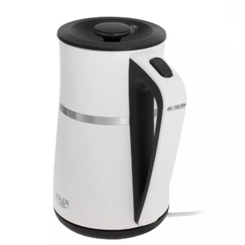 Vedenkeitin Adler 1,7 l 1355 W valkoinen kaksiseinä