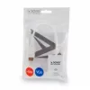 SAVIO CL-201 HDMI (u) – VGA (n) -sovitin, HDMI A-tyyppi – D-Sub 15-napainen, enintään 1920x1200, valkoinen