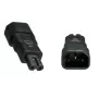 Microconnect PE147AD kaapeliadapteri C14 C7 musta
