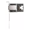 SilverStone SA011 - SAS-sovitin sisäinen ulkoiseksi - SAS 24Gbit/s - Mini SAS (SFF-8087) (W) - 4 x 26-pin Mini SAS (W)