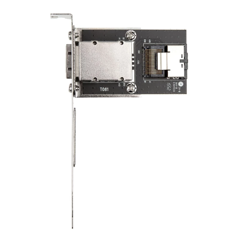SilverStone SA011 - SAS-sovitin sisäinen ulkoiseksi - SAS 24Gbit/s - Mini SAS (SFF-8087) (W) - 4 x 26-pin Mini SAS (W)