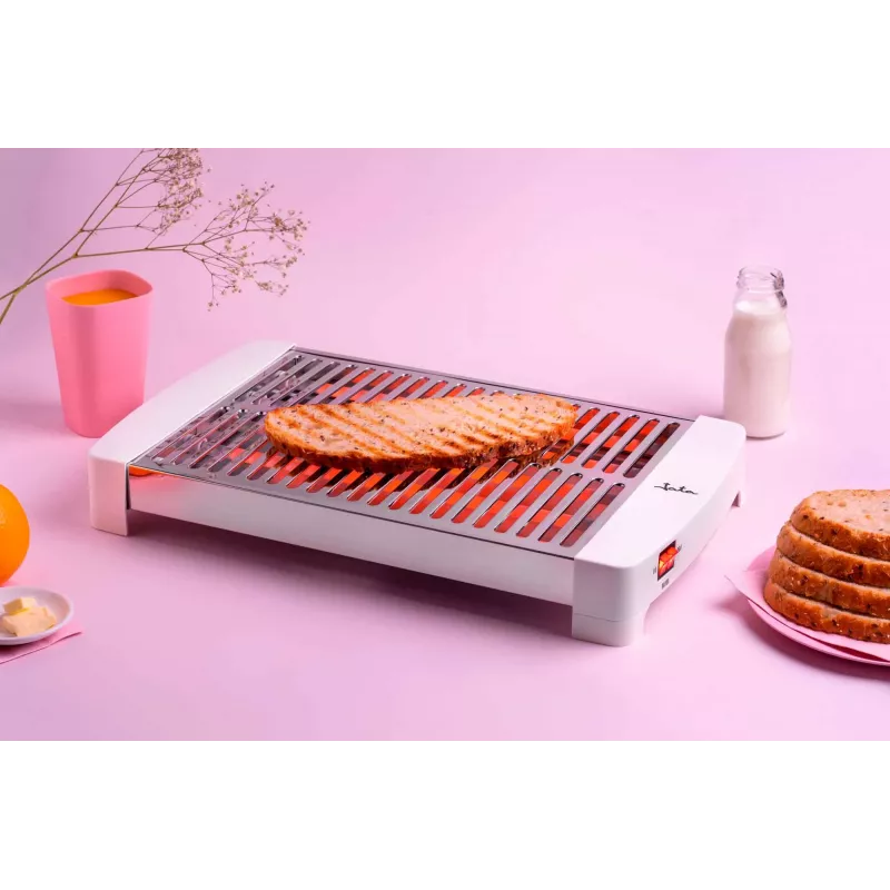 Leivänpaahdin JATA TT5016 1000 W harmaa ruostumaton teräs