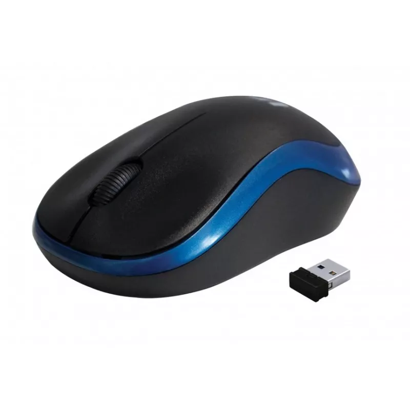 Langaton optinen hiiri Rebeltec METEOR sininen RBLMYS00048 USB